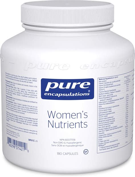 pures for women|pure encapsulations women's.